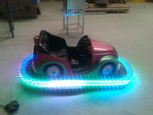 Led burbuja coches de choque