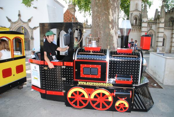 Tren electrico infantil