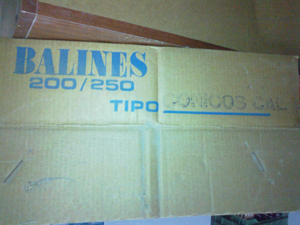 200 cajetillas de perdigones o balines