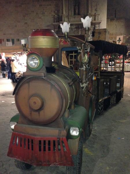 Tren medieval de paseo