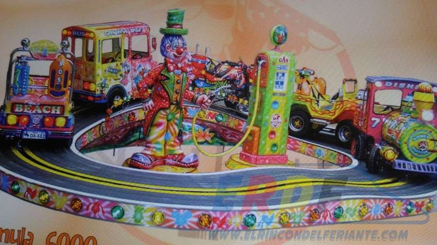 Escalextric para niños con 5 figuras - foto 1