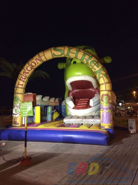 Hinchable tragón shreck