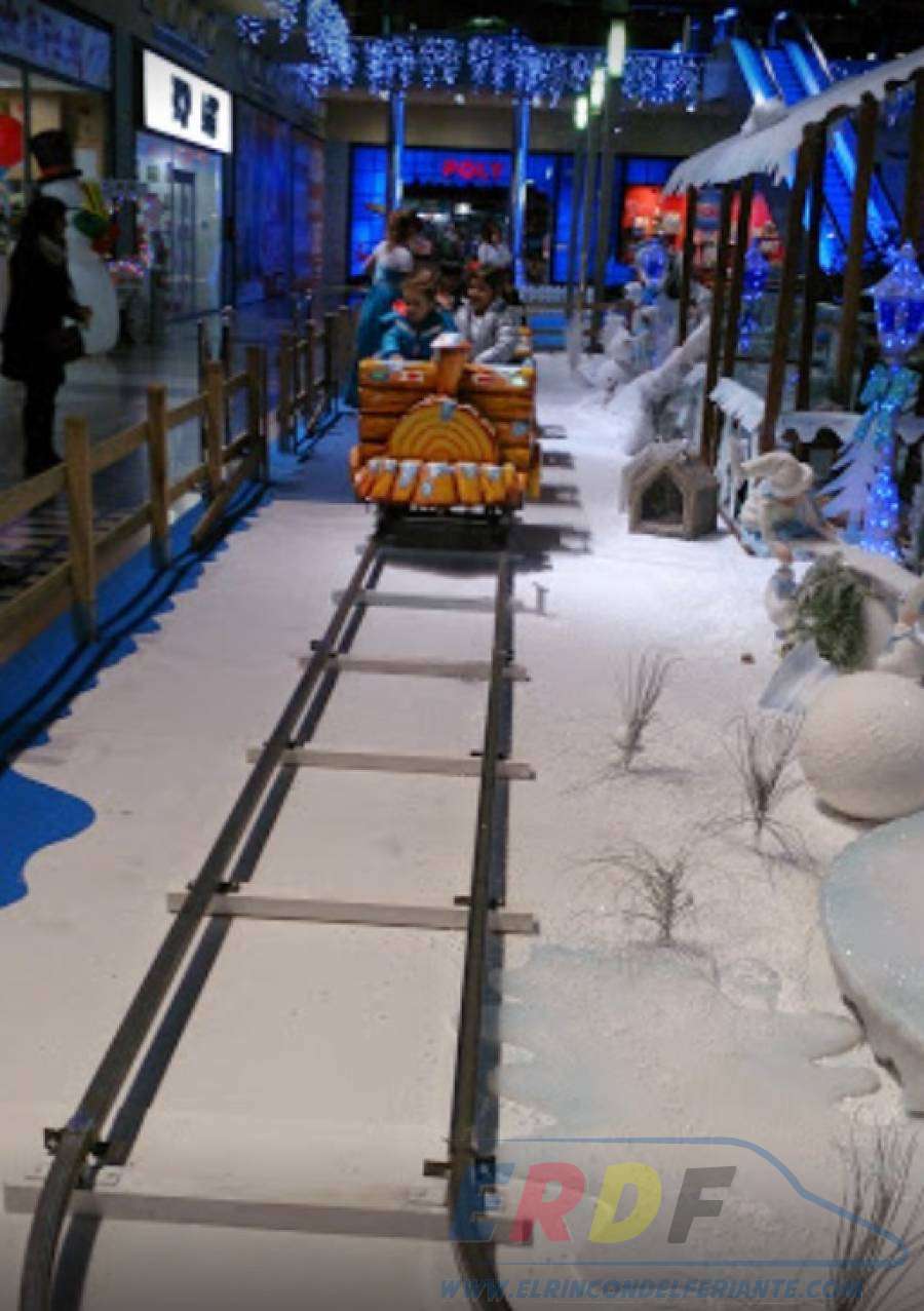 Tren infantil de vias - foto 1
