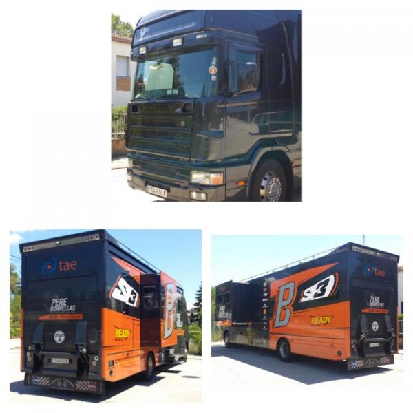 Camion motorhome taller vivienda