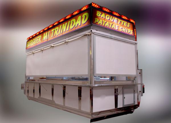 Se vende remolque hamburgueseria