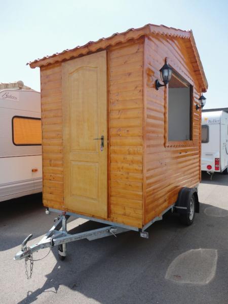 Casita madera venta ambulante
