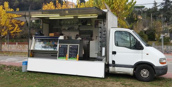 Camion asador de pollos, frankfurt, bar