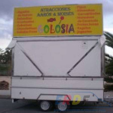 Remolque de golosinas