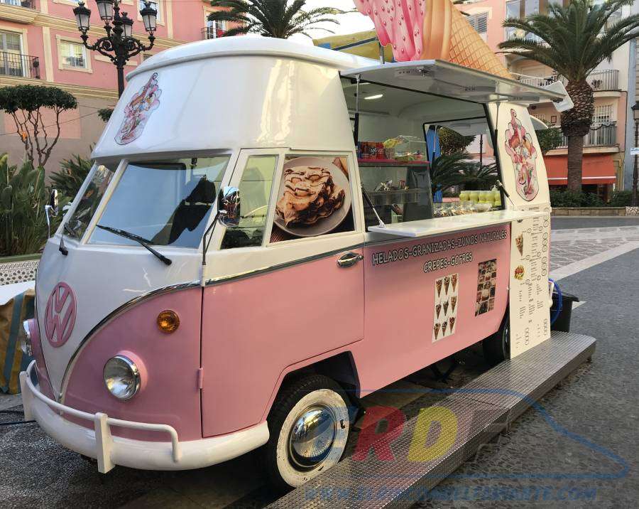 Kiosko de helados en formato volkswagen - foto 1