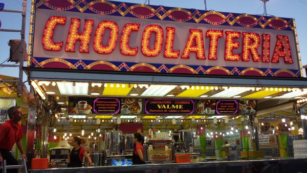 Remolque de chocolateria